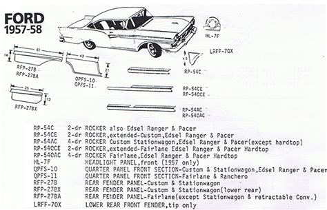 1958 ford f100 sheet metal|1957 Ford sheet metal repairs.